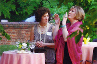 Mary Beth Johnson and Erica Orloff at 2010 Literary Soiree (photo by Laura Jones) Mary Beth Johnson and Erica Orloff at 2010 Literary Fundraiser (photo by Laura Jones)